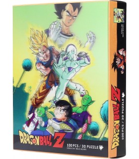 Puzle Namek Battle Dragon Ball Z Efecto 3D + Lámina Lenticular