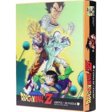Puzle Namek Battle Dragon Ball Z Efecto 3D + Lámina Lenticular
