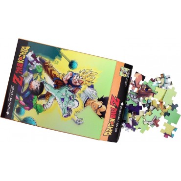 Puzle Namek Battle Dragon Ball Z Efecto 3D + Lámina Lenticular