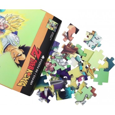 Puzle Namek Battle Dragon Ball Z Efecto 3D + Lámina Lenticular