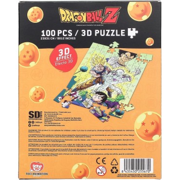 Puzle Namek Battle Dragon Ball Z Efecto 3D + Lámina Lenticular