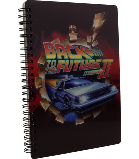 Cuaderno Regreso al Futuro II Efecto 3D Lenticular