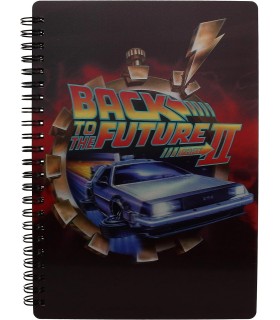 Cuaderno Regreso al Futuro II Efecto 3D Lenticular