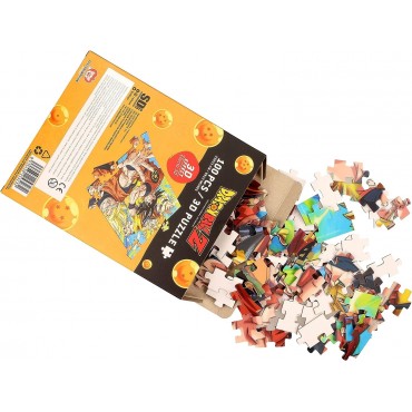 Puzle Goku Saiyan Dragon Ball Z Efecto 3D + Lámina Lenticular