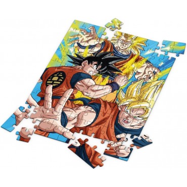 Puzle Goku Saiyan Dragon Ball Z Efecto 3D + Lámina Lenticular