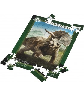 Puzle Triceratops Jurassic World Efecto 3D + Lámina Lenticular