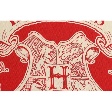 Delantal Rojo Logo Hogarts Harry Potter 
