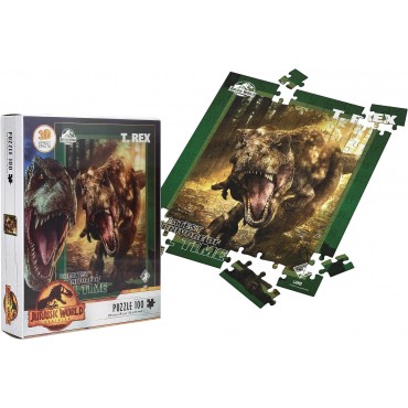Puzle T-Rex Jurassic World Efecto 3D + Lámina Lenticular