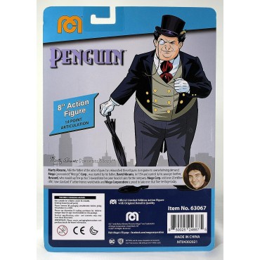 Figura The Penguin DC El Pingüino Retro Articulada 20 cms