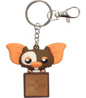 Llavero Gizmo Saliendo De Caja Pokis Gremlins Cabezón 6 cms