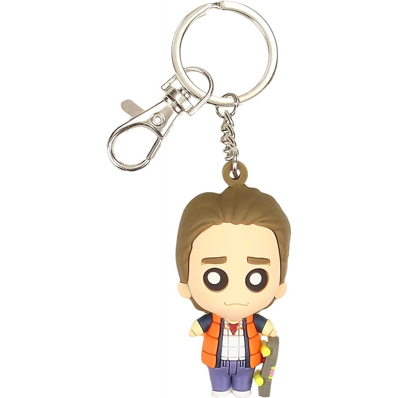 Llavero Marty McFly Pokis Regreso Al Futuro Back To The Future Cabezón 6 cms