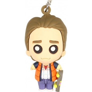 Llavero Marty McFly Pokis Regreso Al Futuro Back To The Future Cabezón 6 cms