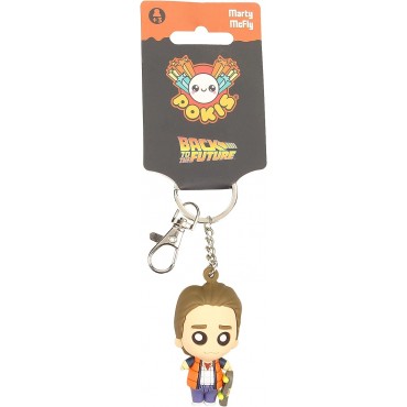 Llavero Marty McFly Pokis Regreso Al Futuro Back To The Future Cabezón 6 cms