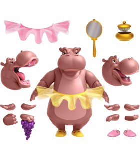 Figura Hipopótamo Hyacinth Ultimate Fantasia 80 Aniversario Disney Articulada 18 cms