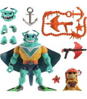 Figura Ultimate Ray Fillet TMNT Las Tortugas Ninja Articulada 18 cms