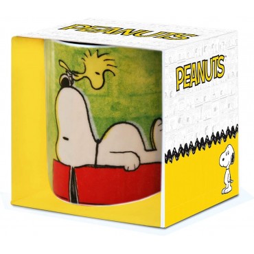 Taza Peanuts Snoopy Authentic Cerámica 320 mls