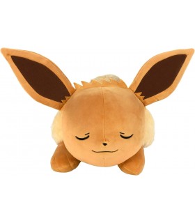 Peluche Eevee Dormido Pokémon 45 cms