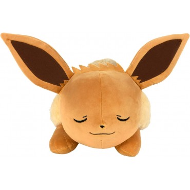 Peluche Eevee Dormido Pokémon 45 cms