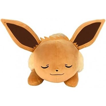 Peluche Eevee Dormido Pokémon 45 cms