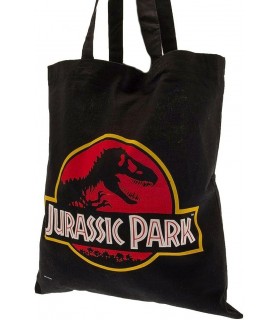 Bolsa Tote Bag Jurassic Park Logo Clásico Alta Calidad