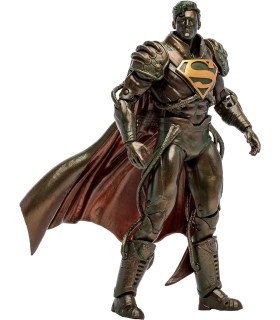 Figura Superboy-Prime Infinite Crisis Patina Edition Gold Label Articulada 18 cms