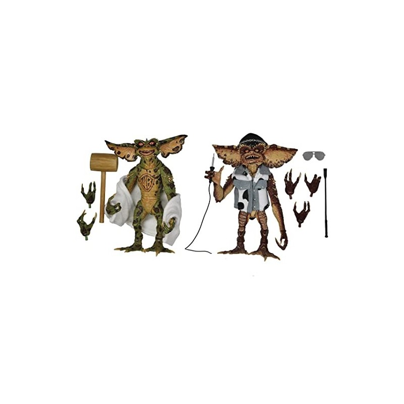Pack Tattoo Gremlins 2 Figuras Articuladas 18 cms