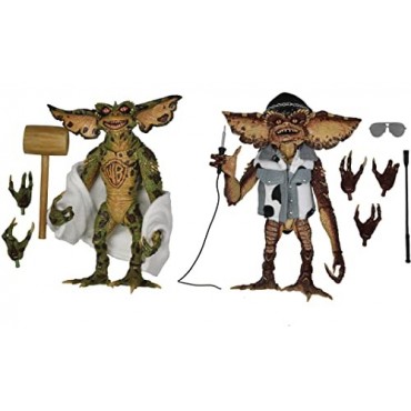 Pack Tattoo Gremlins 2 Figuras Articuladas 18 cms