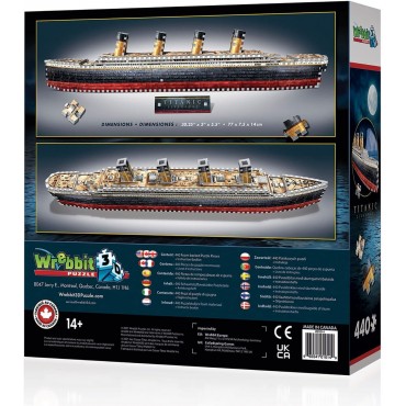 Puzle 3D Titanic 440 Piezas 