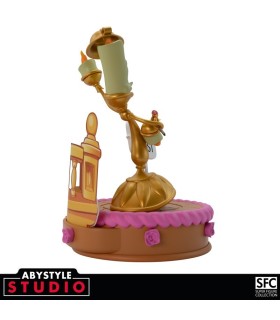 Figura Lumière La Bella y la Bestia Disney Princess Be Our Guest Diorama 14 cms