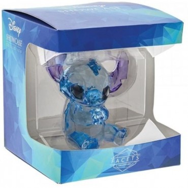 Figura Stitch Acrílica Lilo & Stitch Disney Efecto Diamante 15 cms