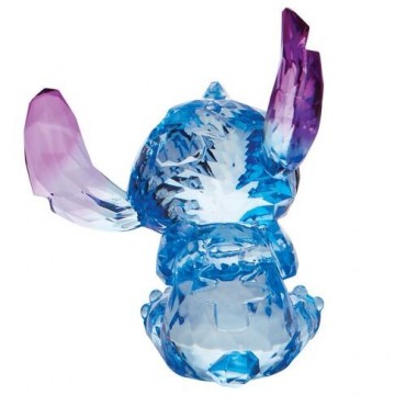 Figura Stitch Acrílica Lilo & Stitch Disney Efecto Diamante 15 cms