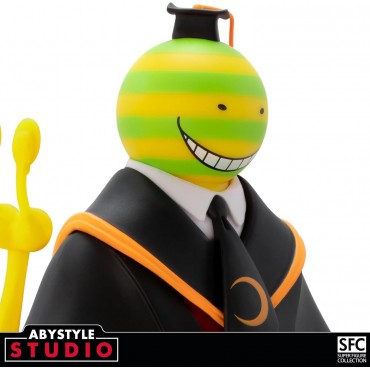 Figura Koro Sensei Con Rayas Assassination Classroom 21 cms