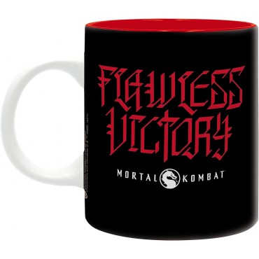 Taza Flawless Victory Mortal Kombat Cerámica 320 mls