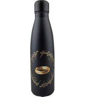 Botella Metálica Térmica El Anillo Único El Señor De Los Anillos 500 mls