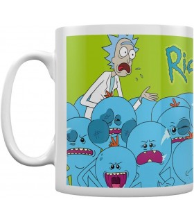 Taza Mr. Meeseeks Rick Y Morty Cerámica 320 mls
