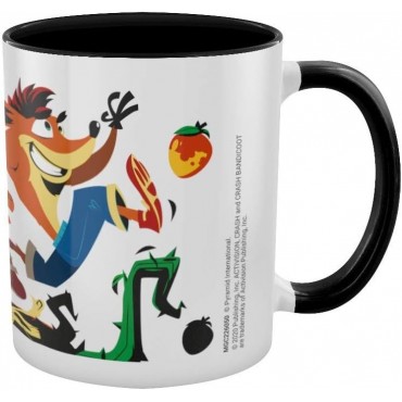 Taza Crash Bandicoot It's About Time Cerámica 315 mls