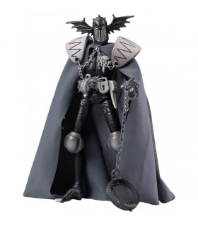 Figura Judge Fear Exquisite Mini Black & White Judge Dredd Juez Dredd Articulada 10 cms