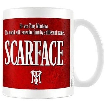 Taza Salpicadura Scarface Cerámica 320 mls