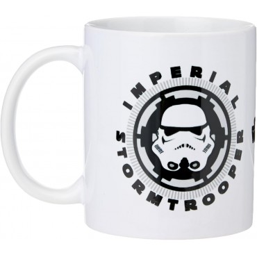 Taza Imperial Trooper Soldado De Asalto Imperial Star Wars Cerámica 320 mls