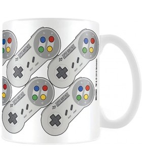 Taza SNES Controller Nintendo Cerámica 320 mls