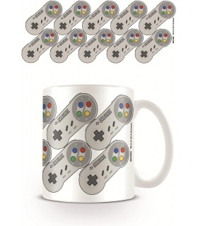 Taza SNES Controller Nintendo Cerámica 320 mls