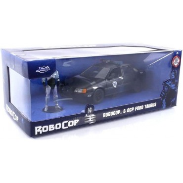 Réplica OCP Ford Taurus Y Figura Robocop 35 Aniversario 20 cms