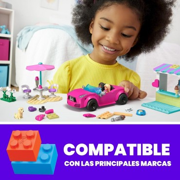 Kit De Construcción Barbie Convertible Y Heladería Sueños De Malibú Mega 226 Piezas