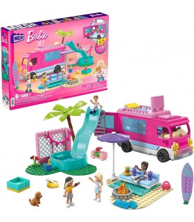 Kit De Construcción Barbie Aventura Camper De Los Sueños 580 Piezas