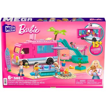 Kit De Construcción Barbie Aventura Camper De Los Sueños 580 Piezas