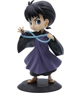 Figura Miroku Con Collar Inuyasha Q Posket B 14 cms