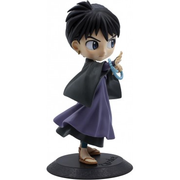 Figura Miroku Con Collar Inuyasha Q Posket B 14 cms