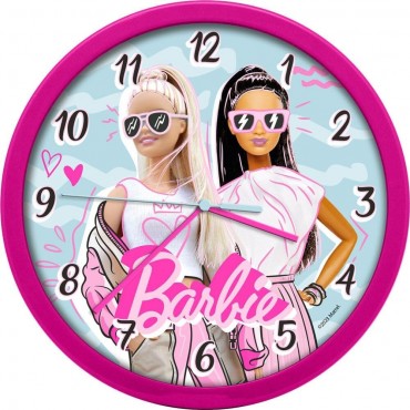 Reloj De Pared Barbie 