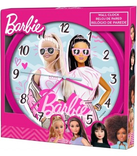 Reloj De Pared Barbie 