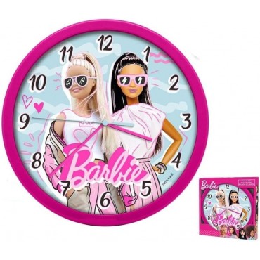 Reloj De Pared Barbie 